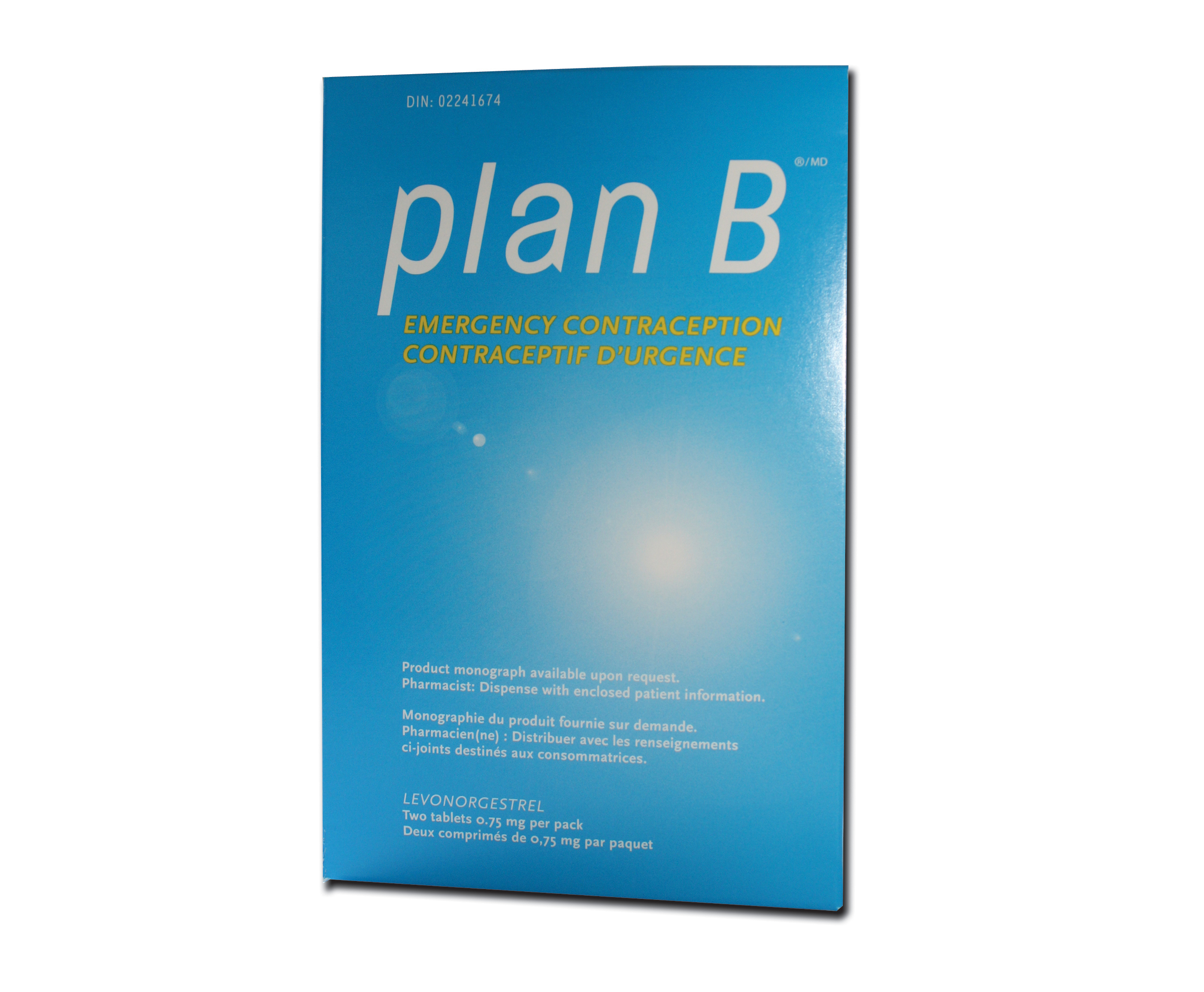 emergency contraception Plan B package