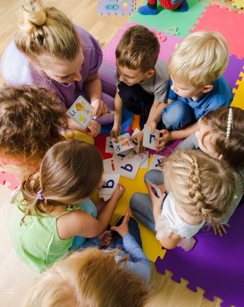 Children in a daycare