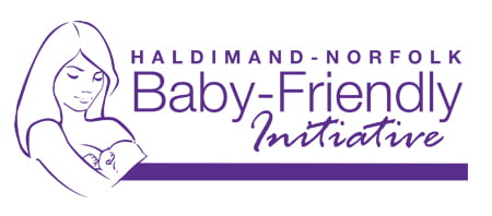 Haldimand Norfolk Baby Friendly Initiative logo