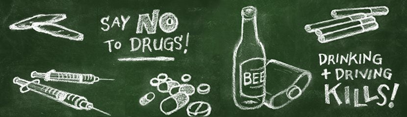 illustration of various drugs