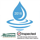 water hauler inspection sticker